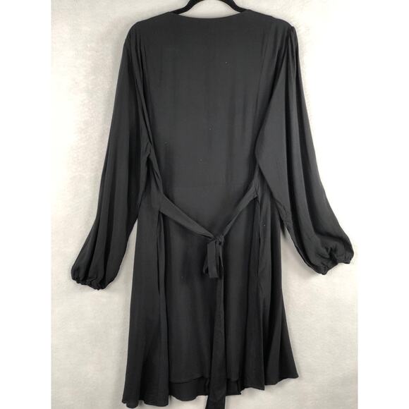 CCX women’s Size L/20 Relax Me Dress Black NEW - Picture 5 of 7